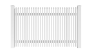 Clôture à lattes - panneau de clôture couleur blanc pur - RAL 9010